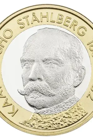 Oryginalny Finland 5 Euro Ste¥hlberg 2016