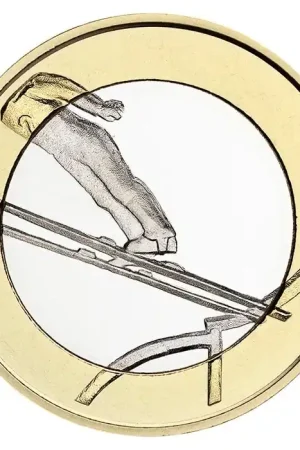 Finland 5 Euro Skispringen 2016 Kup teraz