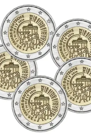Duitsland 2 Euro Set 25 Jaar Eenheid 2015 Oferta limitowana