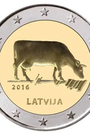 Najlepsza cena Letland 2 Euro Landbouw 2016
