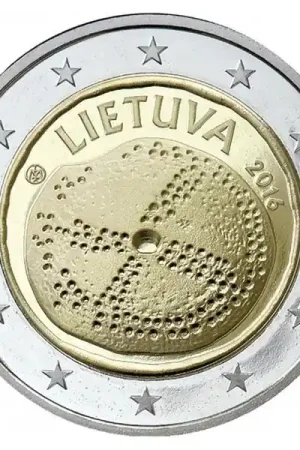Litouwen 2 Euro Baltische Cultuur 2016 Tylko dziś