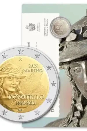 San Marino 2 Euro Donatello 2016 Premium