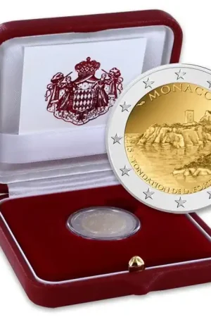 Monaco 2 Euro 800 Jaar Vesting 2015 Bezpieczna płatność