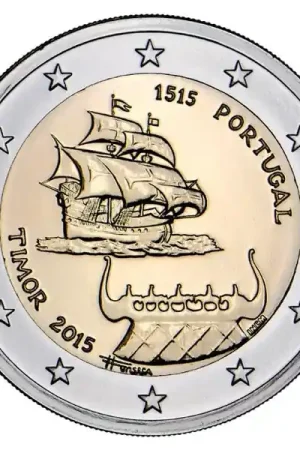 Popularny Portugal 2 Euro Timor 2015