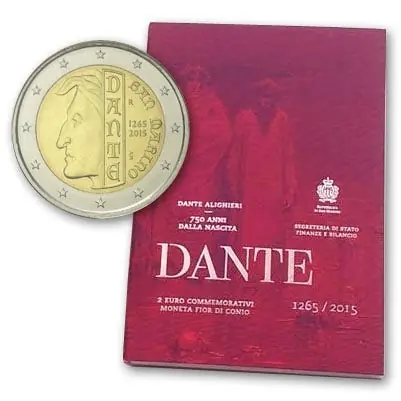 San Marino 2 Euro Dante 2015 Tani