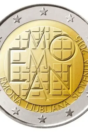 Wysoka jakość Slovenie 2 Euro Emona 2015