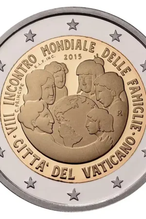 Najlepsza cena Vaticaan 2 Euro Wereld Familiedagen 2015