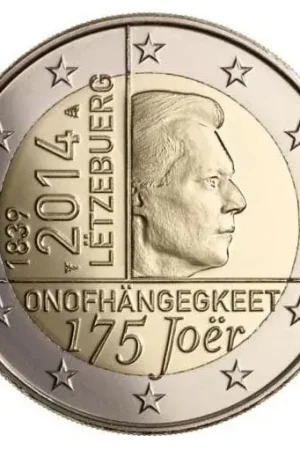 Wyprzedaż Luxemburg 2 Euro Onafhankelijkheid 2014