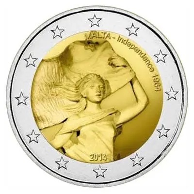 Malta 2 Euro Onafhankelijkheid 2014 Kup teraz