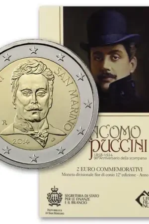 Darmowa dostawa San Marino 2 Euro Puccini 2014