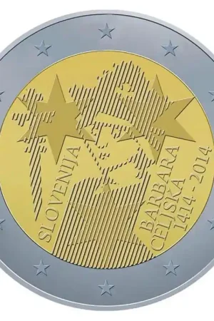 Premium Slovenie 2 Euro Barbara van Celje 2014