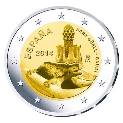 Spanje 2 Euro Gaude 2014 Niska cena