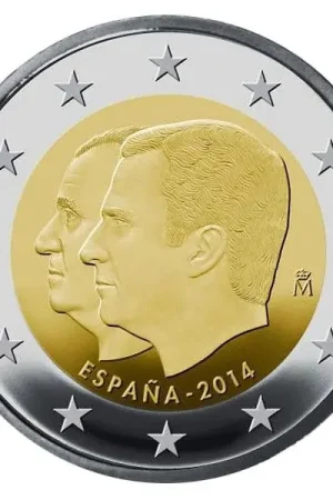 Spanje 2 Euro Troonswisseling 2014 Kup teraz
