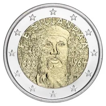 Finland 2 Euro Sillanpe¤e¤ 2013 Rabat