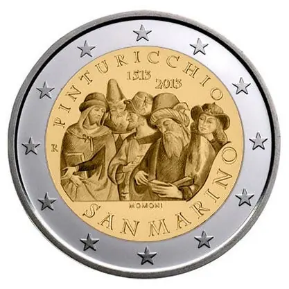 Zamów teraz San Marino 2 Euro Pinturicchio 2013