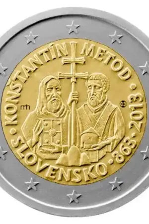 Slowakije 2 Euro KonÅatate­n en Metod 2013 Oryginalny