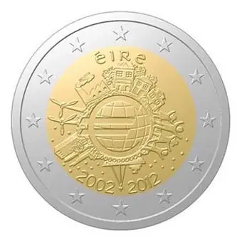 Premium Ierland 2 Euro 10 Jaar Euro 2012