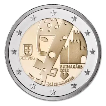 Premium Portugal 2 Euro Guimare£es 2012 UNC