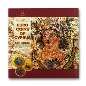 Autentyczny Cyprus BU Set 2011