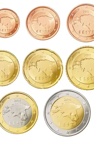 Estland UNC Set 2011 Autentyczny