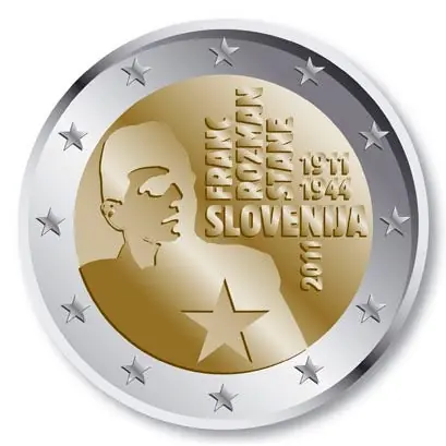 Bezpieczna płatność Slovenie 2 Euro Franc Rozman 2011
