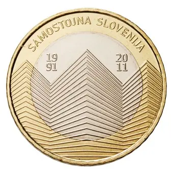 Kup teraz Slovenie 3 Euro Onafhankelijkheid 2011