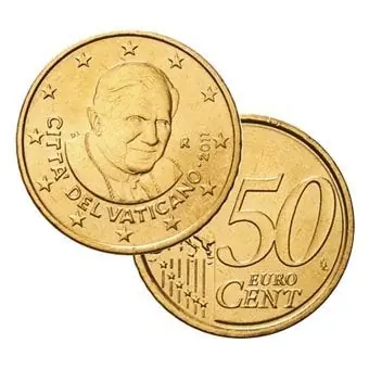 Bezpieczna płatność Vaticaan 50 Cent 2011 UNC