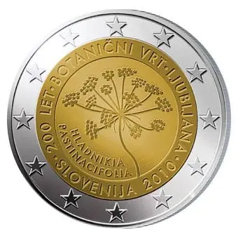 Kup teraz Slovenie 2 Euro Botanische Tuinen 2010