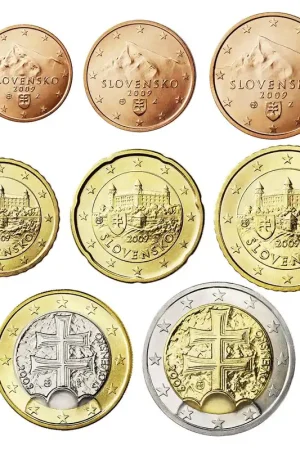 Wysoka jakość Slowakije UNC Set 2009