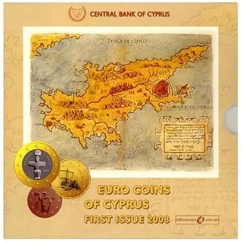 Cyprus BU Set 2008 Zwrot pieniędzy