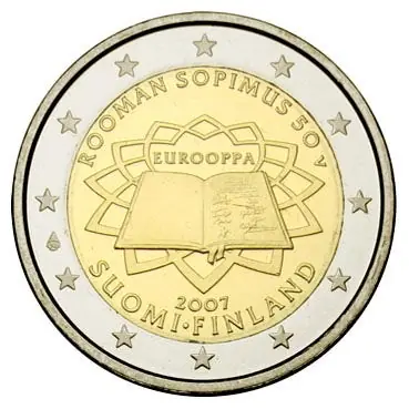 Rabat Finland 2 Euro Rome 2007