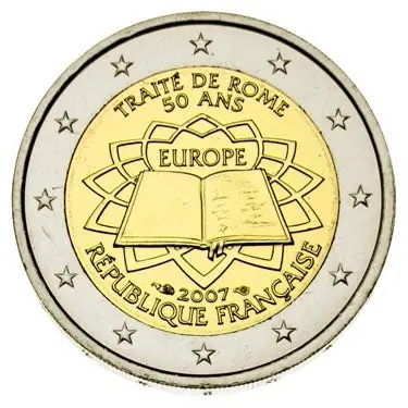 Frankrijk 2 Euro Rome 2007 Szybka dostawa
