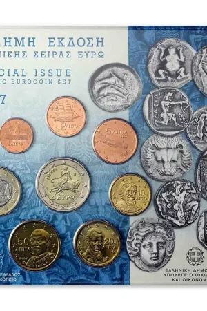 Griekenland BU Set 2007 Zwrot pieniędzy