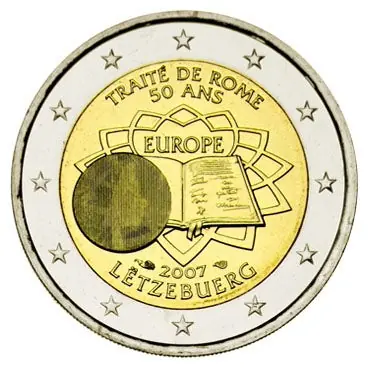Najlepsza cena Luxemburg 2 Euro Rome 2007