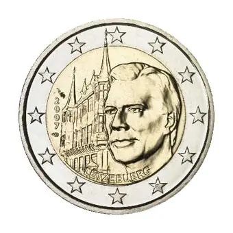 Luxemburg 2 Euro Palais Grand-Ducal 2007 Premium