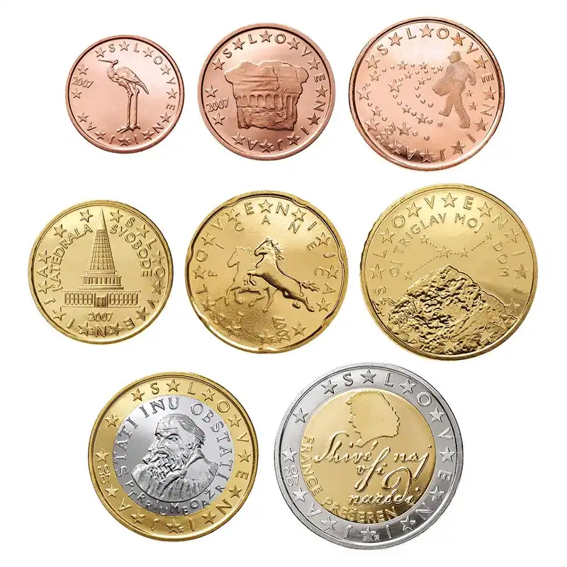 Rabat Slovenië UNC Set 2007