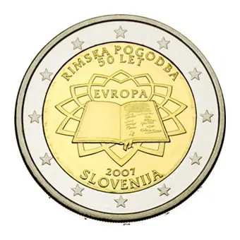Slovenie 2 Euro Rome 2007 Tylko dziś
