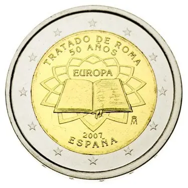 Spanje 2 Euro Rome 2007 Premium