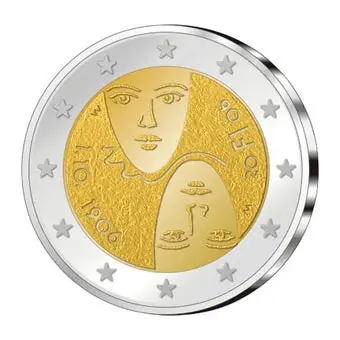 Finland 2 Euro Stemrecht 2006 Tylko dziś