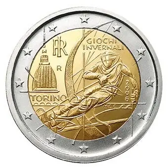 Italie 2 Euro Torino 2006 Najlepsza cena