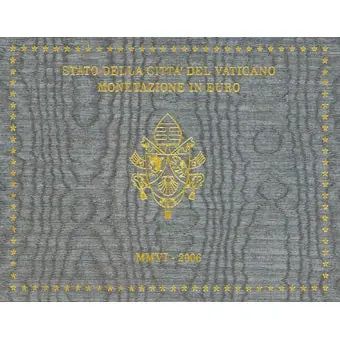Vaticaan BU Set 2006 Autentyczny