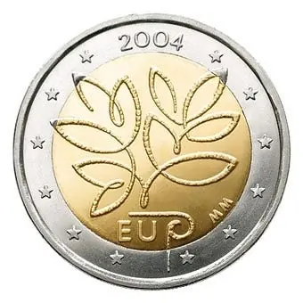 Wysoka jakość Finland 2 Euro Uitbreiding EU 2004