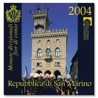 San Marino BU Set 2004 + 5 Euro Bezpieczna płatność