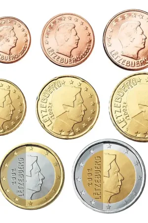 Luxemburg UNC Set 2002 Darmowa dostawa