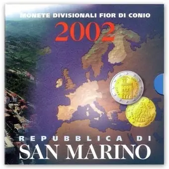 San Marino BU Set 2002 Bezpieczna płatność