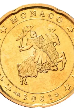 Monaco 20 Cent 2001 Oferta