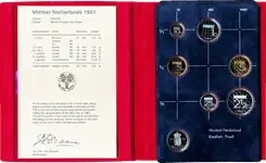 Wyprzedaż Nederland 1991 - Munten Jaarset in Proofkwaliteit