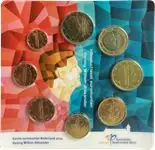 Nederland 2014 - Introductieset - Eerste munten van Koning WA - Muntset BU Kup teraz