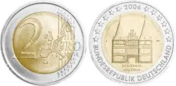 Tylko dziś Duitsland 2006 - Schleswig-Holstein - 2 euro munt