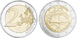 Duitsland 2007 - Verdrag van Rome - 2 euro munt Ostatnia szansa